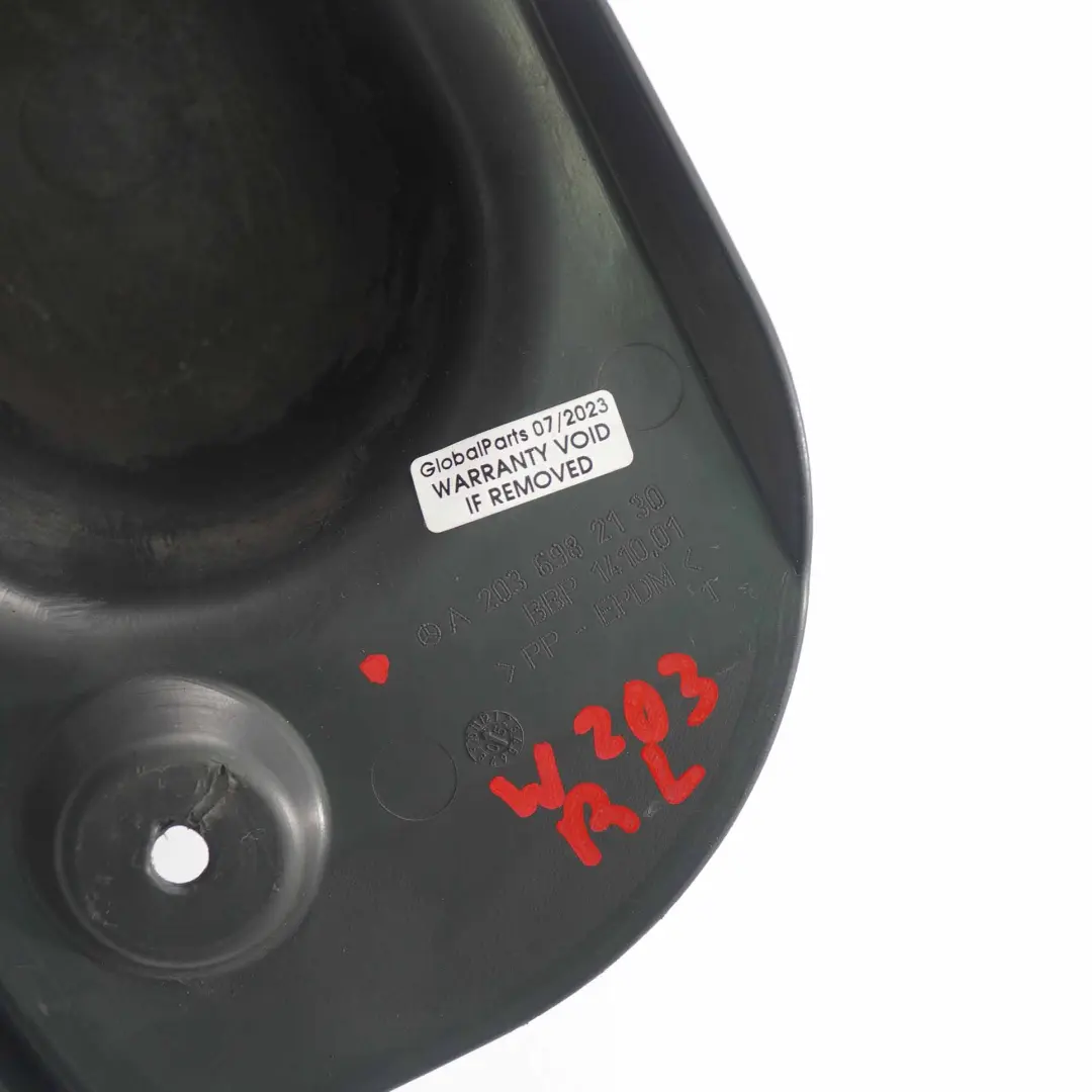 Mercedes W203 C209 Trasero Izquierdo Fender Panel De Proteccion - SKU A2036982130 - Número de pieza A2036982130