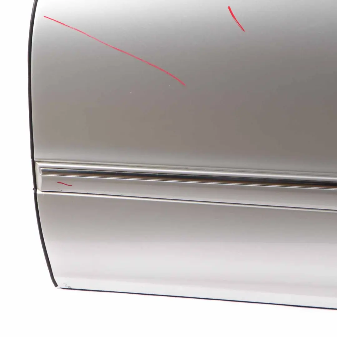 Door Front Left N/S Brilliant Silver Metallic - 744 to Mercedes W203 with Part number A2037200105 Mercedes W203 Door Front Left N/S Brilliant Silver Metallic - 744 - SKU A2037200105-BRS - Part number A2037200105