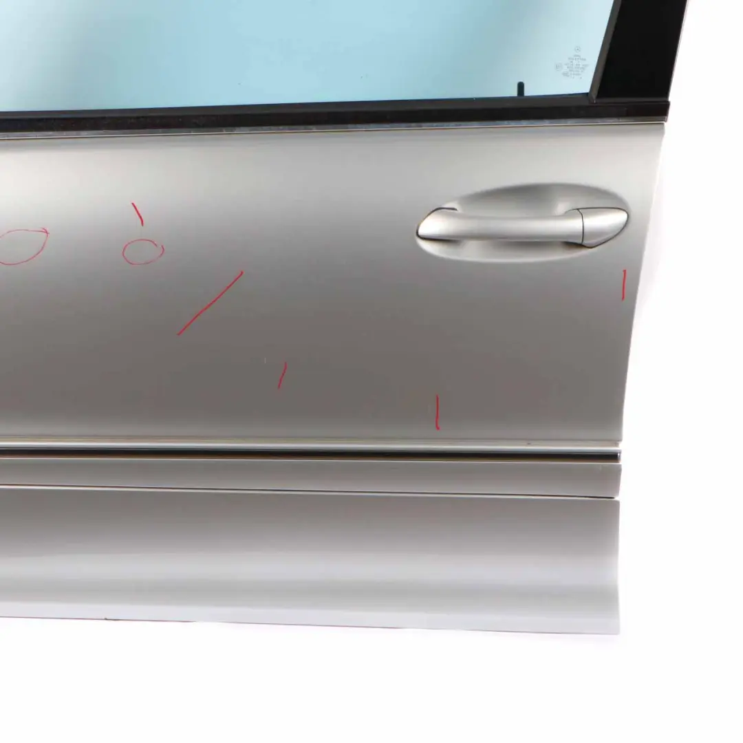 Mercedes W203 Door Front Left N/S Iridium Silver Metallic - 775 - SKU A2037200105-IRS - Part number A2037200105