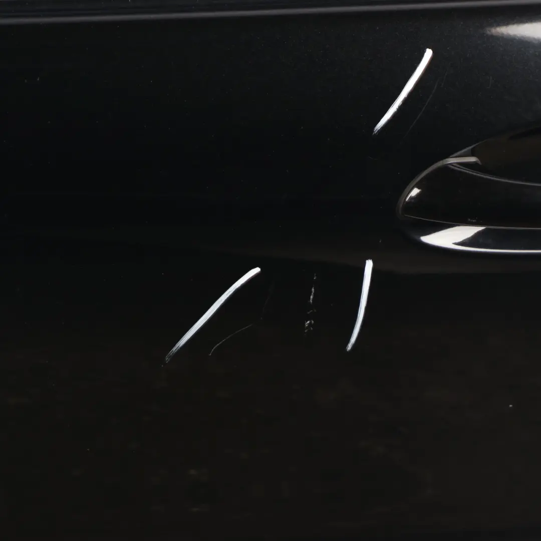 Mercedes W203 Door Front Left N/S Obsidian Black Metallic - 197 - SKU A2037200105-OB - Part number A2037200105