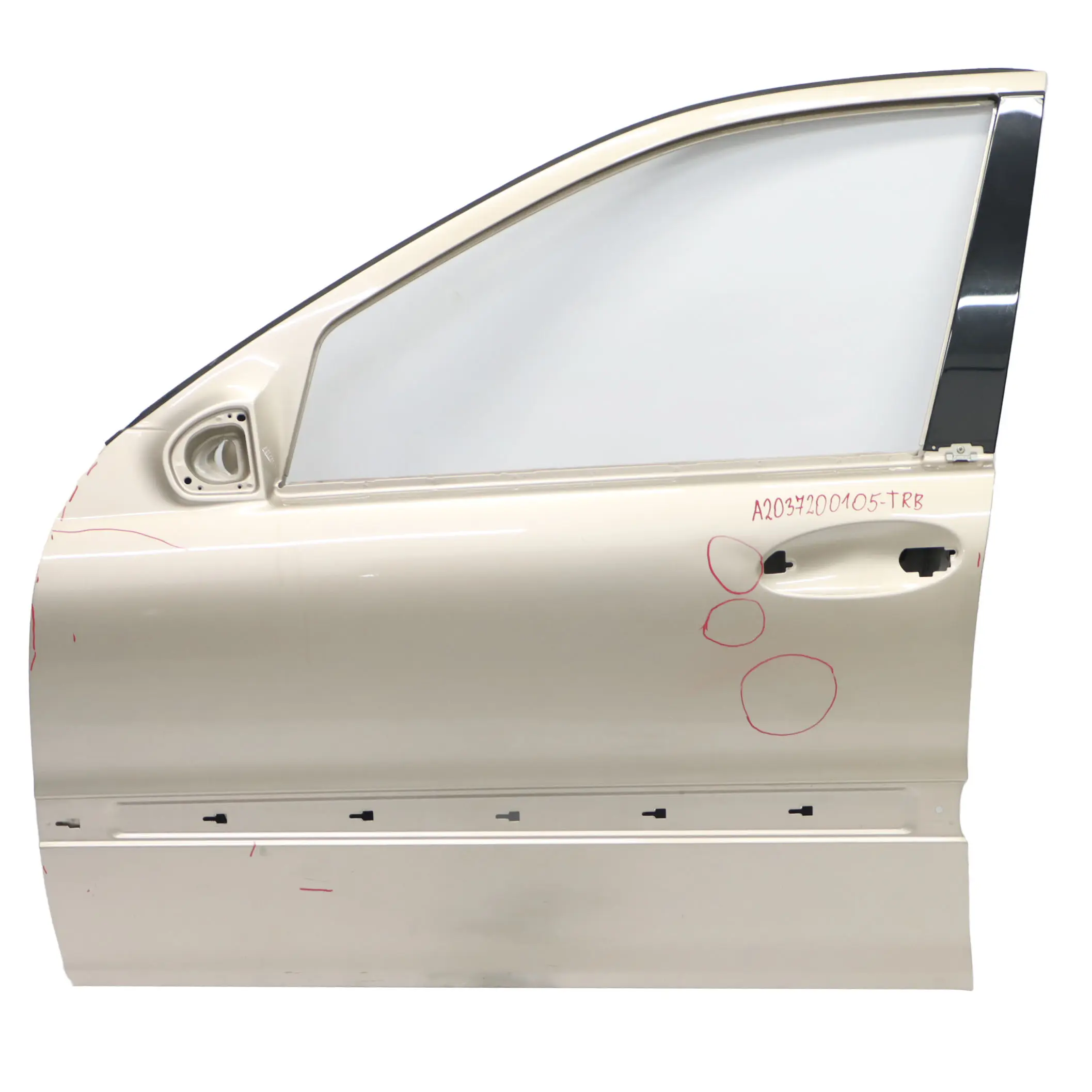 Mercedes W203 Door Front Left N/S Travertine Beige Metallic - 693