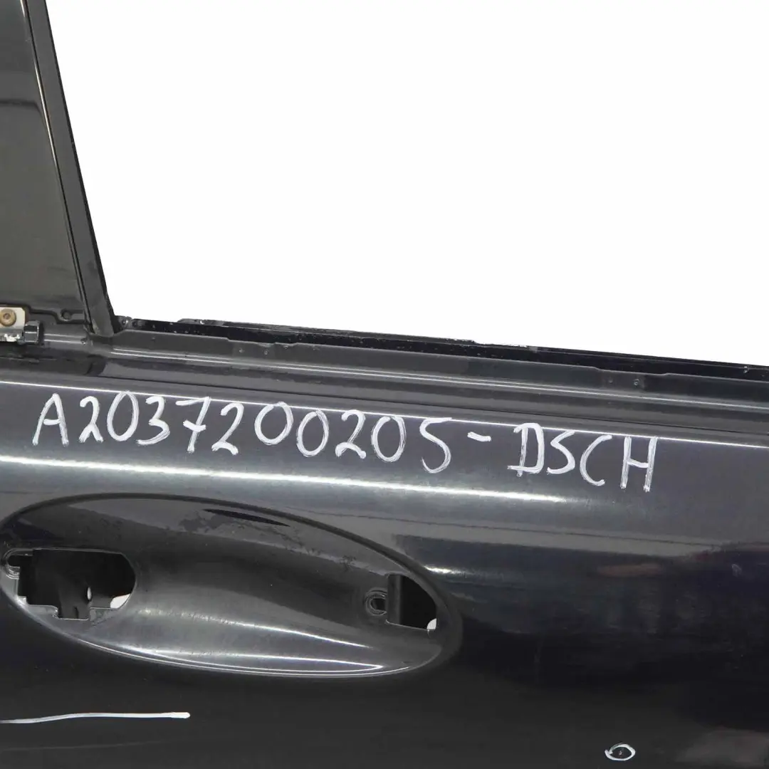 Mercedes W203 Porte Avant Droite Diamantschwarz Noir Diamant Métallique - 768 - SKU A2037200205-DSCH - Numéro de pièce A2037200205