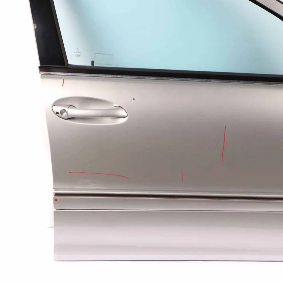 Door Front Right O/S Iridium Silver Metallic - 775 to Mercedes W203 with Part number A2037200205 Mercedes W203 Door Front Right O/S Iridium Silver Metallic - 775 - SKU A2037200205-IRS - Part number A2037200205