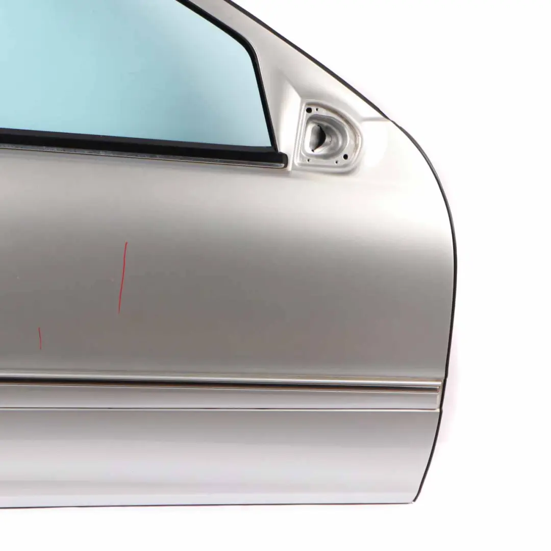 Door Front Right O/S Iridium Silver Metallic - 775 to Mercedes W203 with Part number A2037200205 Mercedes W203 Door Front Right O/S Iridium Silver Metallic - 775 - SKU A2037200205-IRS - Part number A2037200205