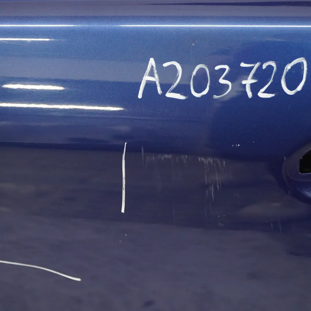 Door Front Left N/S Jaspis Blue Metallic - 345 to Mercedes CL203 CLC with Part number A2037200505 Mercedes CL203 CLC Door Front Left N/S Jaspis Blue Metallic - 345 - SKU A2037200505-JAS - Part number A2037200505