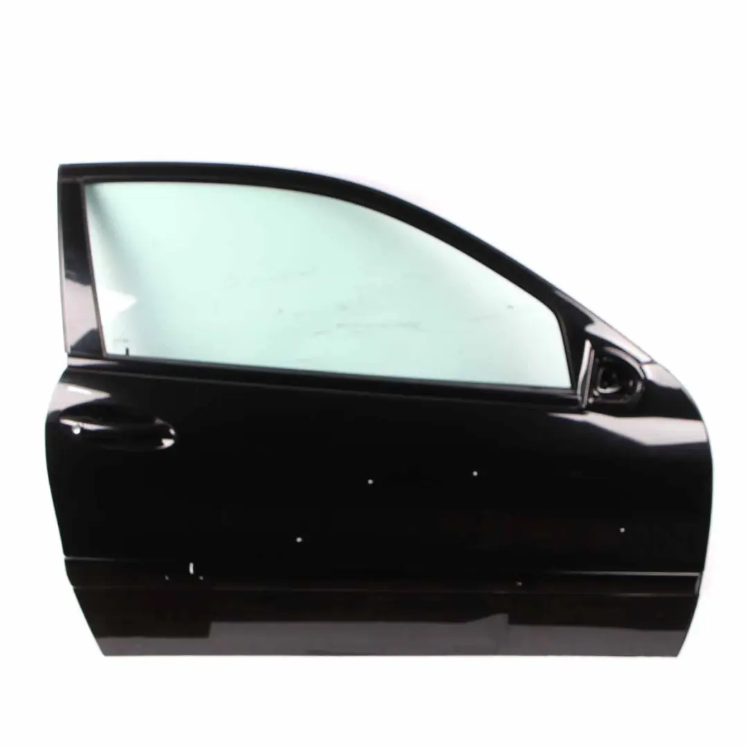 Door Front Right O/S Obsidian Black Metallic - 197 to Mercedes CL203 CLC with Part number A2037200605 Mercedes CL203 CLC Door Front Right O/S Obsidian Black Metallic - 197 - SKU A2037200605-OB - Part number A2037200605