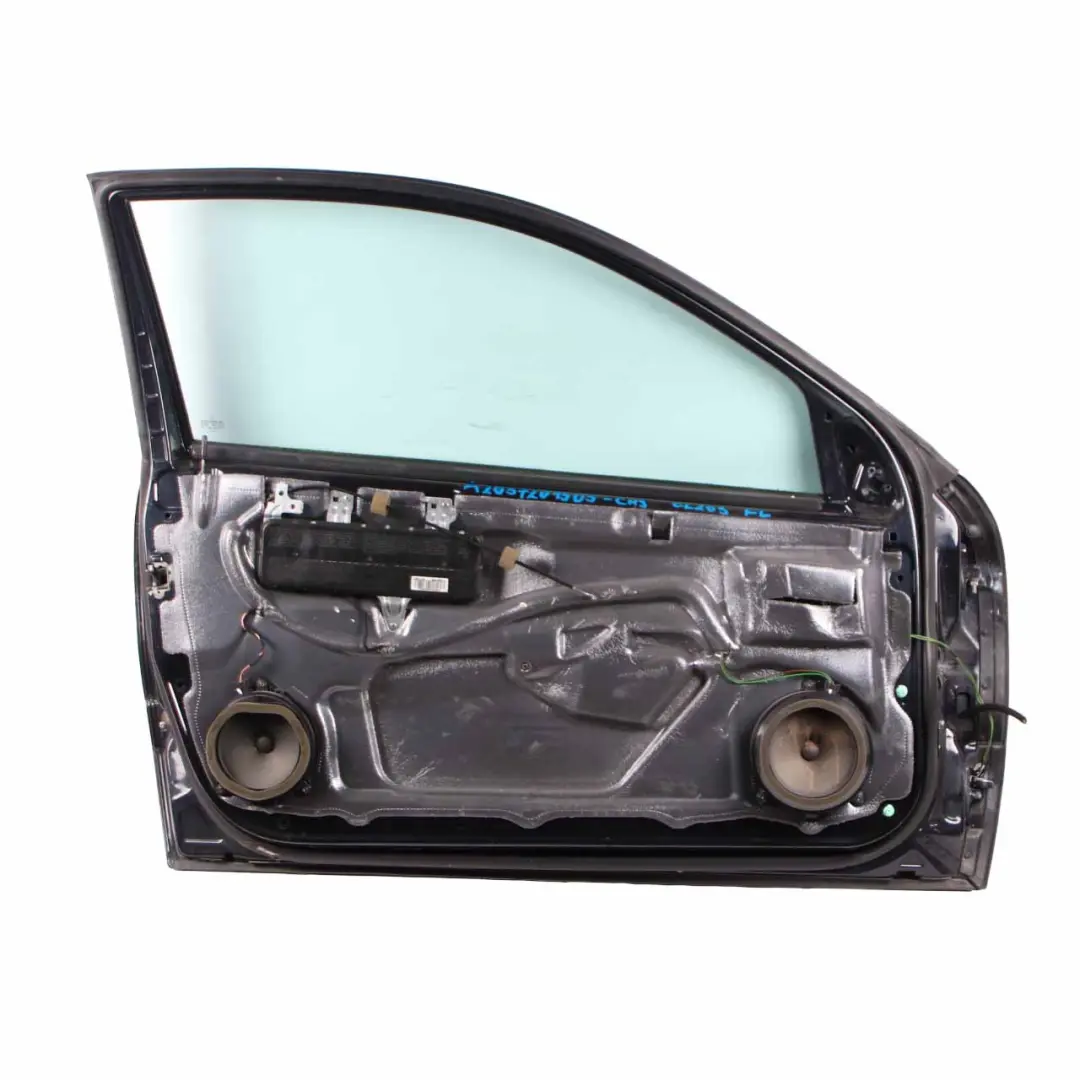 Mercedes CL203 Door Front Left N/S CLC Class Chromite Black Metallic - 112 - SKU A2037201505-CHS - Part number A2037201505