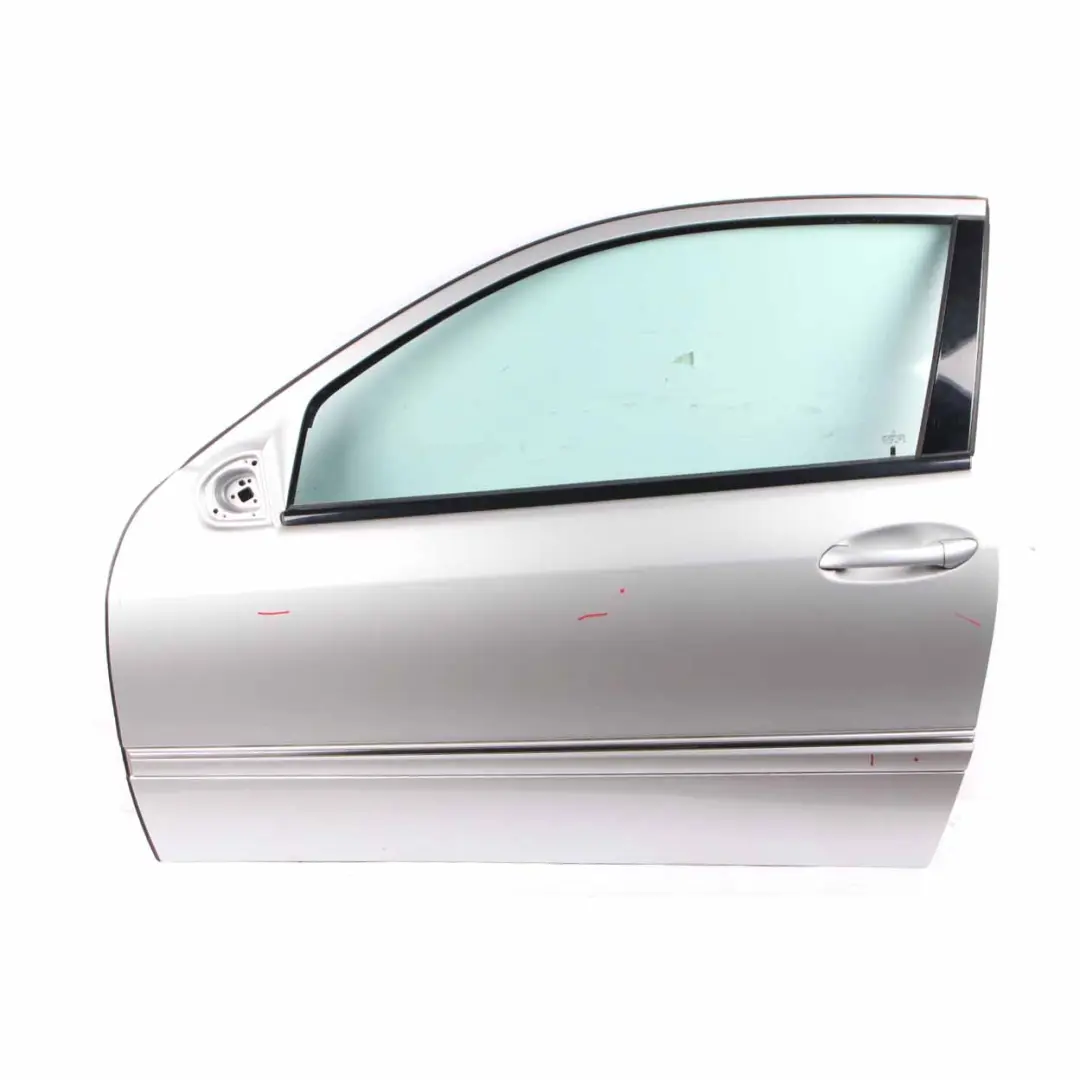 Door Front Left N/S CLC Class Iridium Silver Metallic - 775 to Mercedes CL203 with Part number A2037201505 Mercedes CL203 Door Front Left N/S CLC Class Iridium Silver Metallic - 775 - SKU A2037201505-IRS - Part number A2037201505