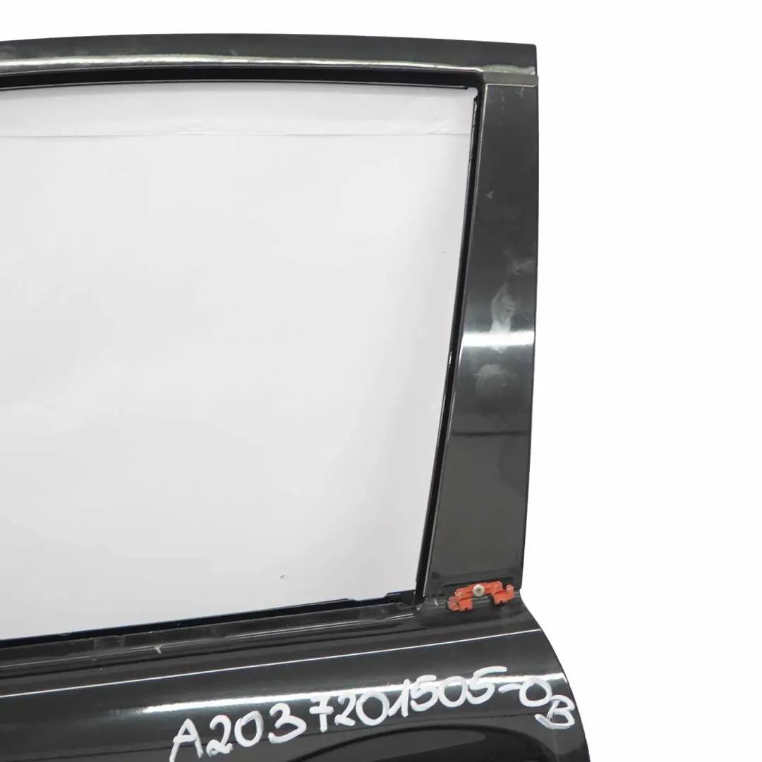 Mercedes Benz CL203 Puerta Delantera Izquierda Negro Obsidiana Metalizado 197U - SKU A2037201505-OB - Número de pieza A2037201505