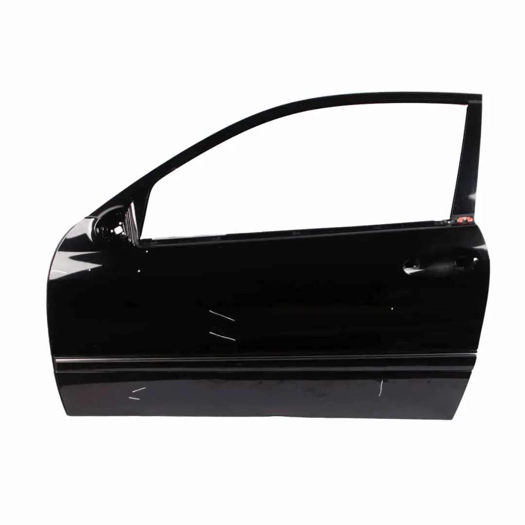 Mercedes CL203 Door Front Left N/S CLC Class Schwarz Black - 040 - SKU A2037201505-SCW - Part number A2037201505