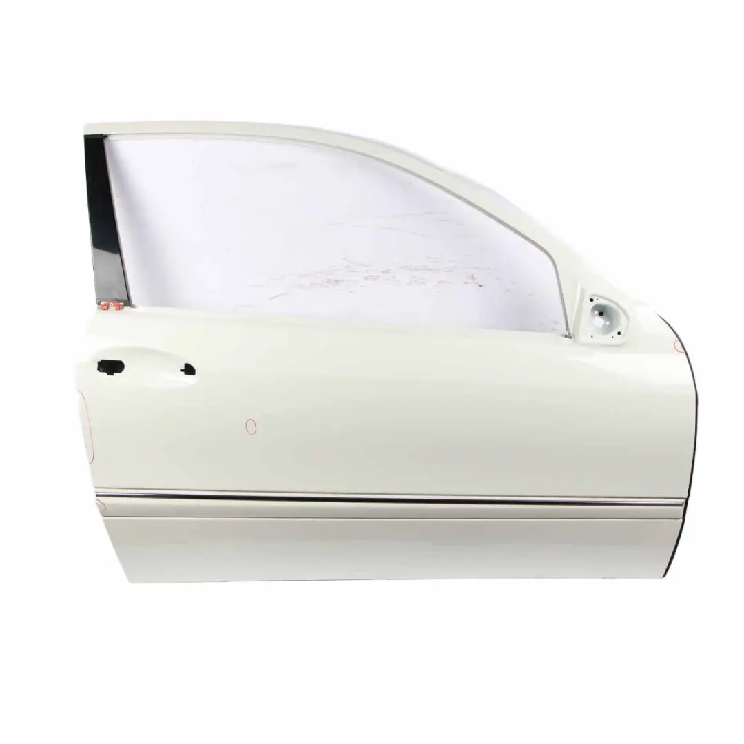 Door Front Right O/S Calcite White - 650 to Mercedes CLC CL203 with Part number A2037201605 Mercedes CLC CL203 Door Front Right O/S Calcite White - 650 - SKU A2037201605-CW - Part number A2037201605