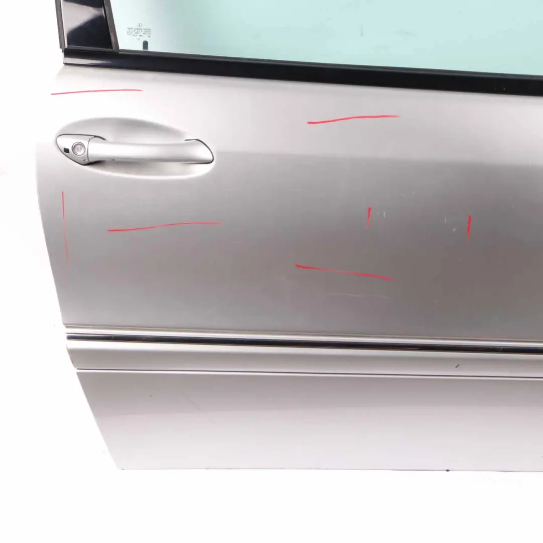 Door Front Right O/S Iridium Silver Metallic - 775 to Mercedes CLC CL203 with Part number A2037201605 Mercedes CLC CL203 Door Front Right O/S Iridium Silver Metallic - 775 - SKU A2037201605-IRS - Part number A2037201605