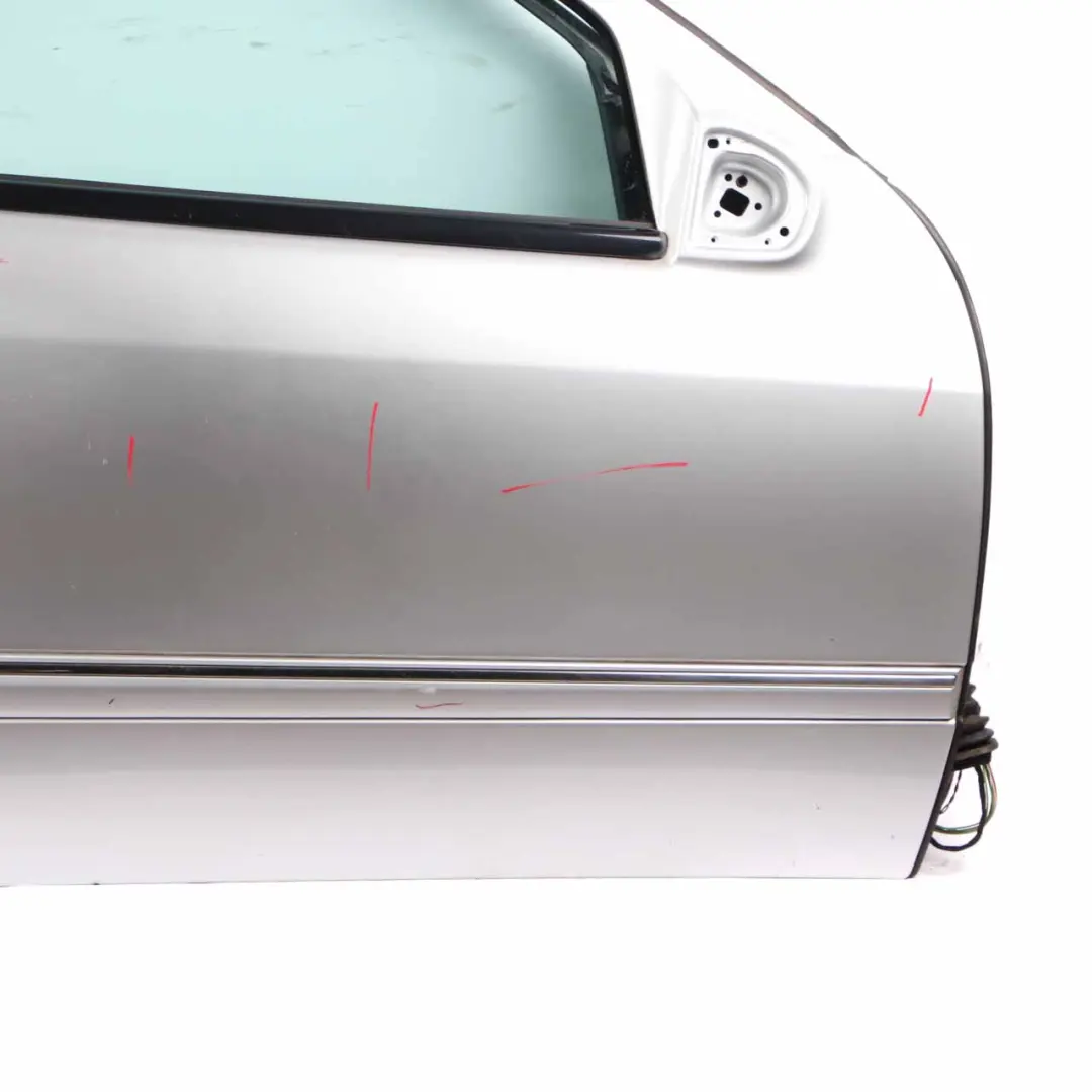 Door Front Right O/S Iridium Silver Metallic - 775 to Mercedes CLC CL203 with Part number A2037201605 Mercedes CLC CL203 Door Front Right O/S Iridium Silver Metallic - 775 - SKU A2037201605-IRS - Part number A2037201605