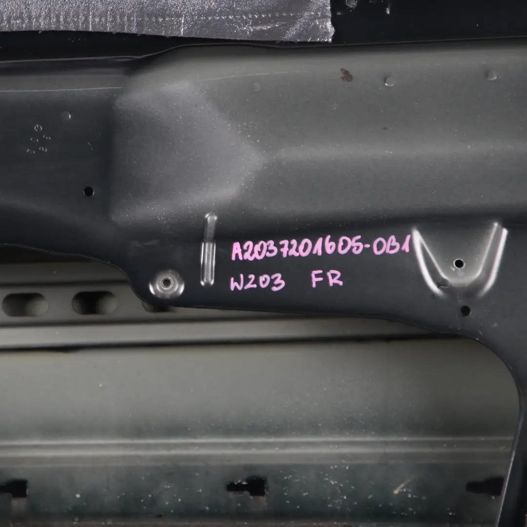 Door Front Right O/S Obsidian Black Metallic - 197U to Mercedes CLC CL203 with Part number A2037201605 Mercedes CLC CL203 Door Front Right O/S Obsidian Black Metallic - 197U - SKU A2037201605-OB1 - Part number A2037201605