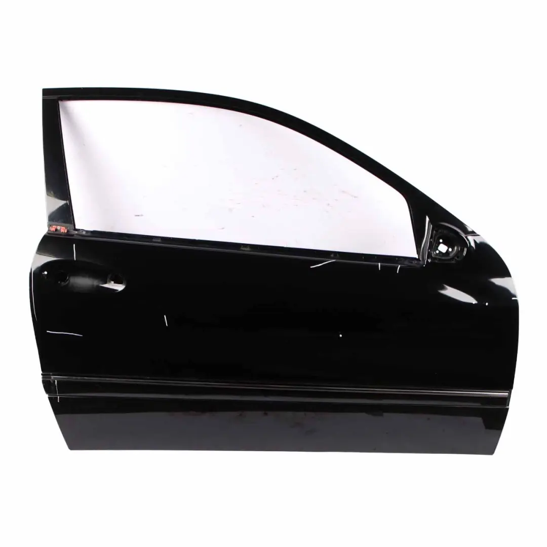 Door Front Right O/S Schwarz Black - 040 to Mercedes CLC CL203 with Part number A2037201605 Mercedes CLC CL203 Door Front Right O/S Schwarz Black - 040 - SKU A2037201605-SCW - Part number A2037201605