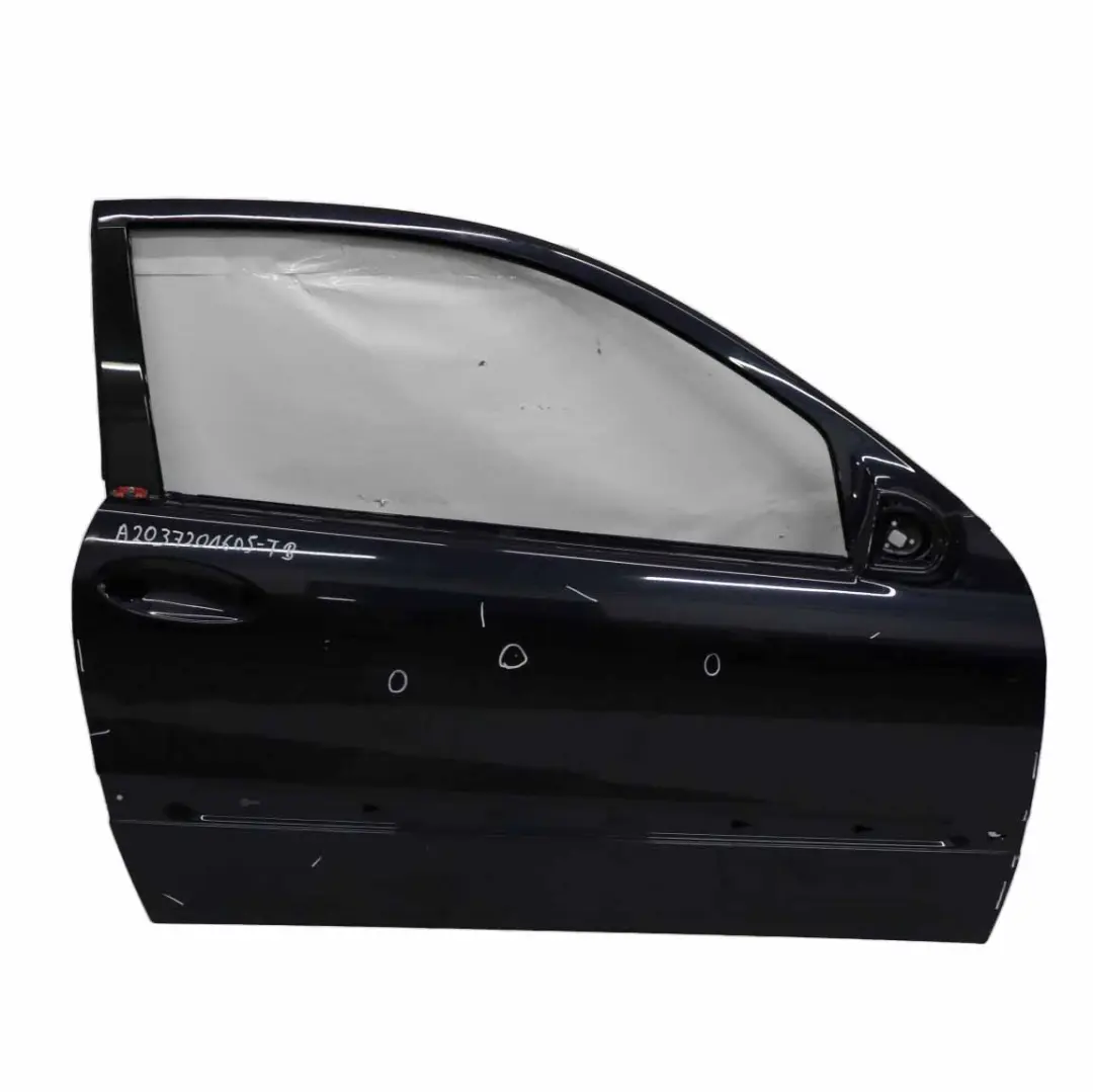 Puerta Delantera Derecha Azul Tanzanita Metalizado - 359 para Mercedes CLC CL203 con número de pieza A2037201605 Mercedes CLC CL203 Puerta Delantera Derecha Azul Tanzanita Metalizado - 359 - SKU A2037201605-TB - Número de pieza A2037201605