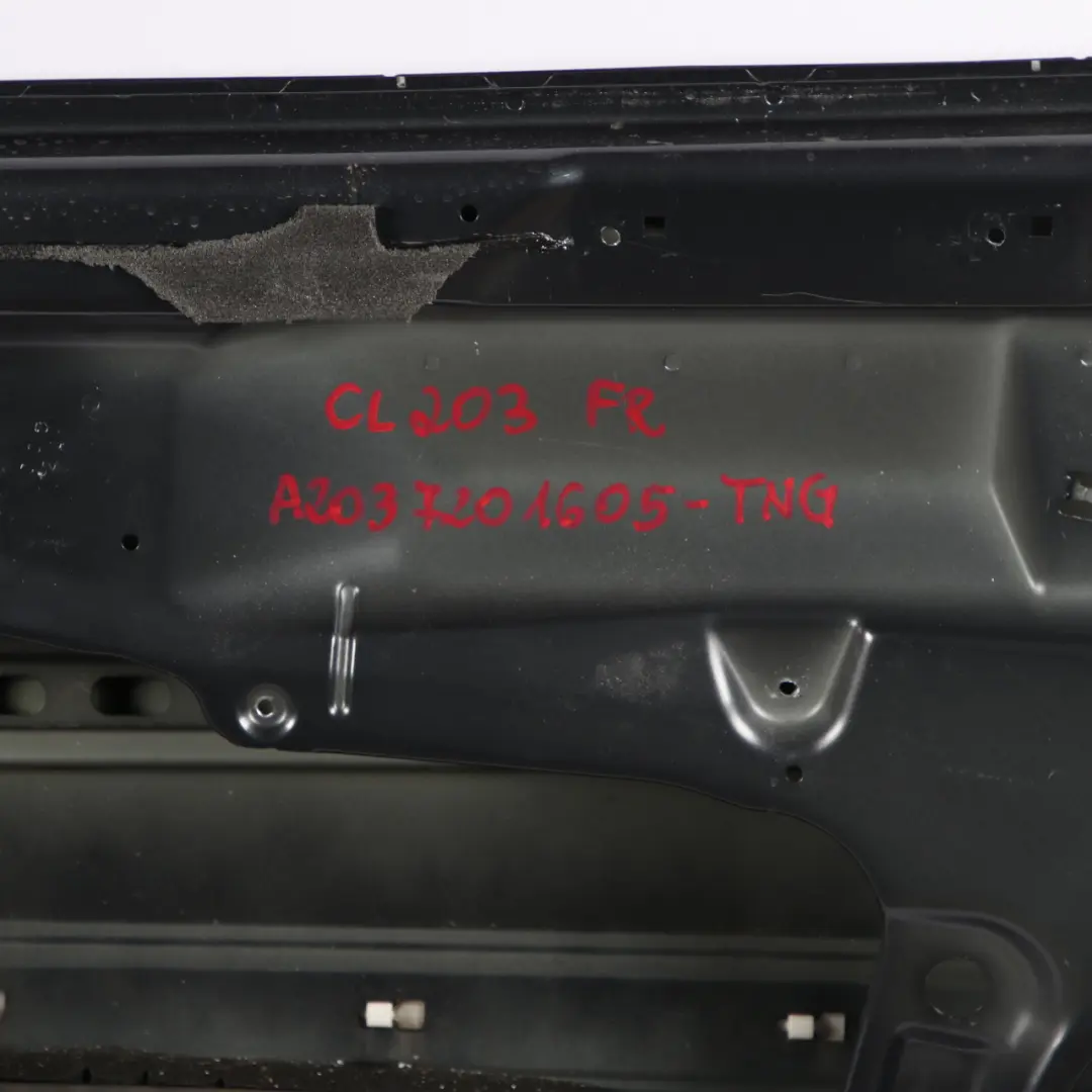 Mercedes CLC CL203 Door Front Right O/S Tenoritgrau Grey Metallic - 755 - SKU A2037201605-TNG - Part number A2037201605