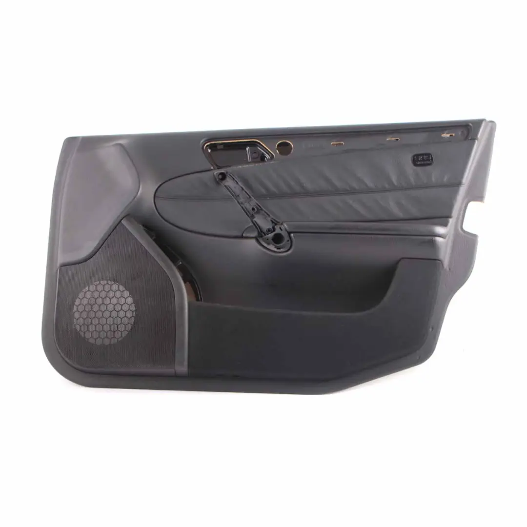 Mercedes W203 Door Card Front Right O/S Door Trim Panel Lining Leather Black - SKU A2037202272 - Part number A2037202272