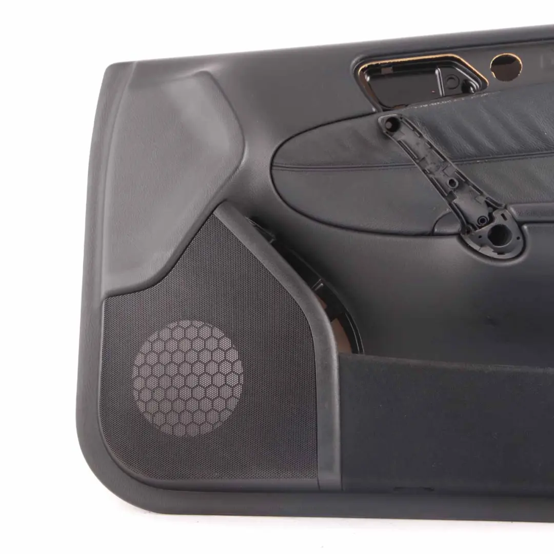 Mercedes W203 Door Card Front Right O/S Door Trim Panel Lining Leather Black - SKU A2037202272 - Part number A2037202272