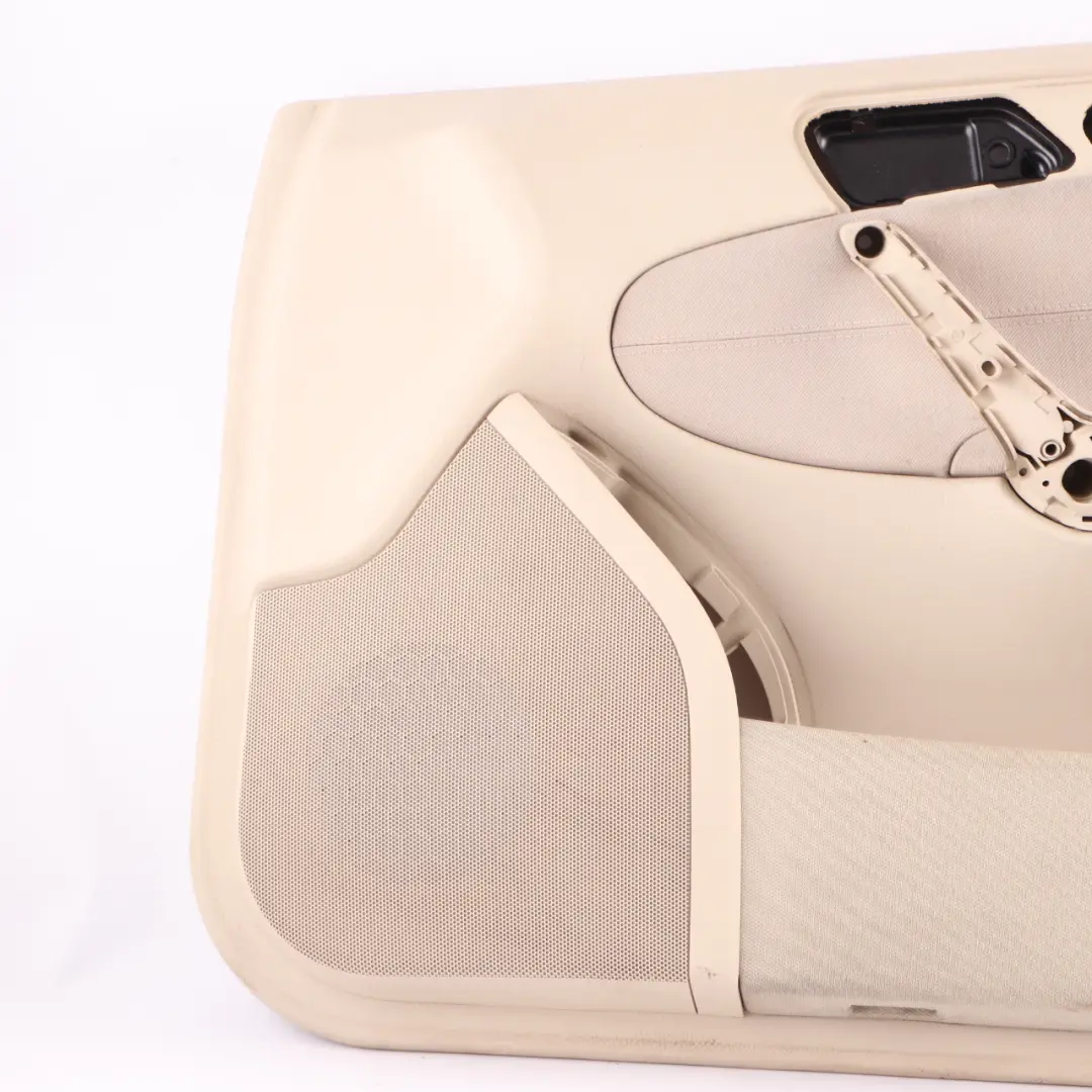 Door Card Front Right O/S Door Trim Panel Lining Cloth Beige to Mercedes W203 with Part number A2037202672 Mercedes W203 Door Card Front Right O/S Door Trim Panel Lining Cloth Beige - SKU A2037202672 - Part number A2037202672