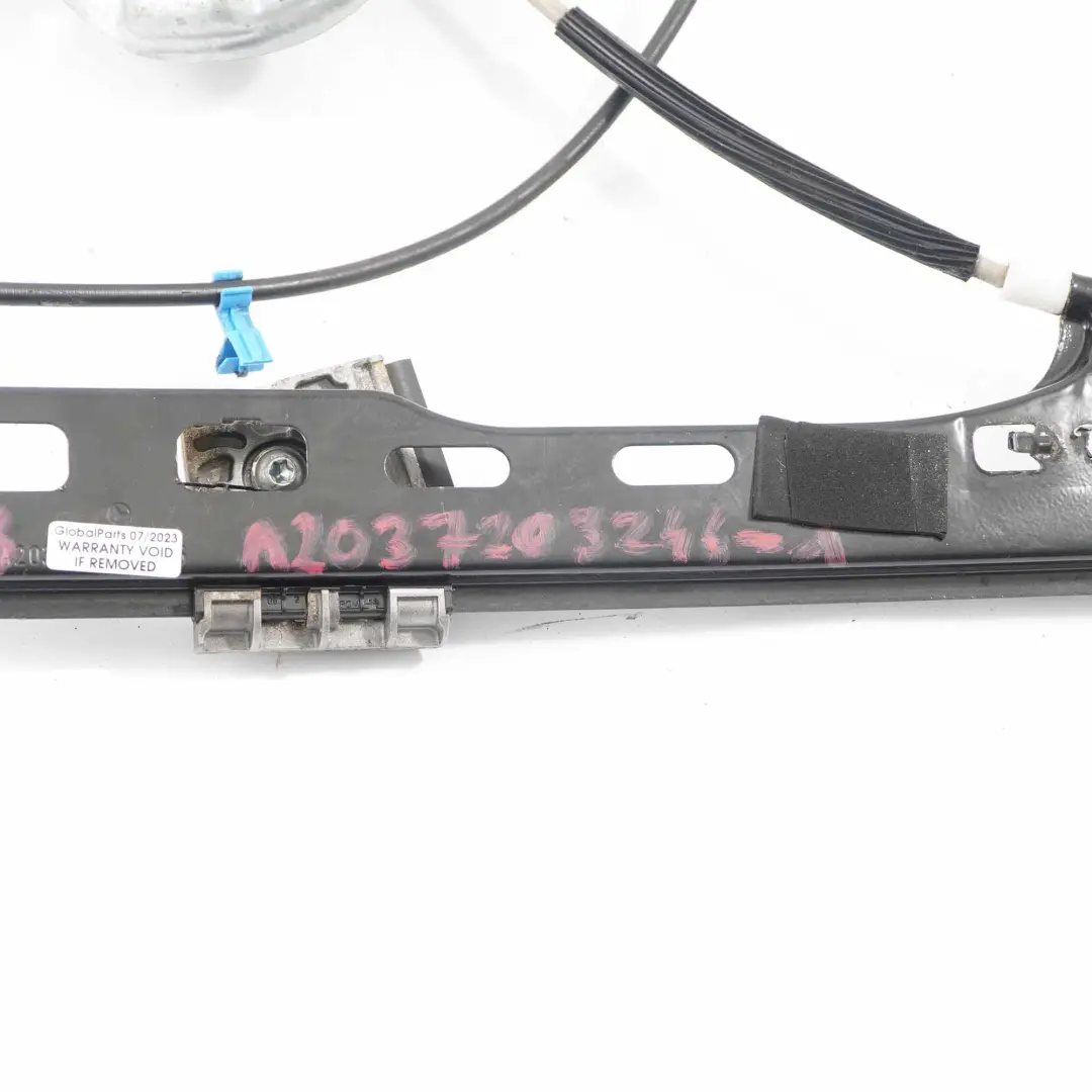 Mercedes W203 Window Lifter Front Door Right O/S Regulator Mechanism - SKU A2037203246-1 - Part number A2037203246