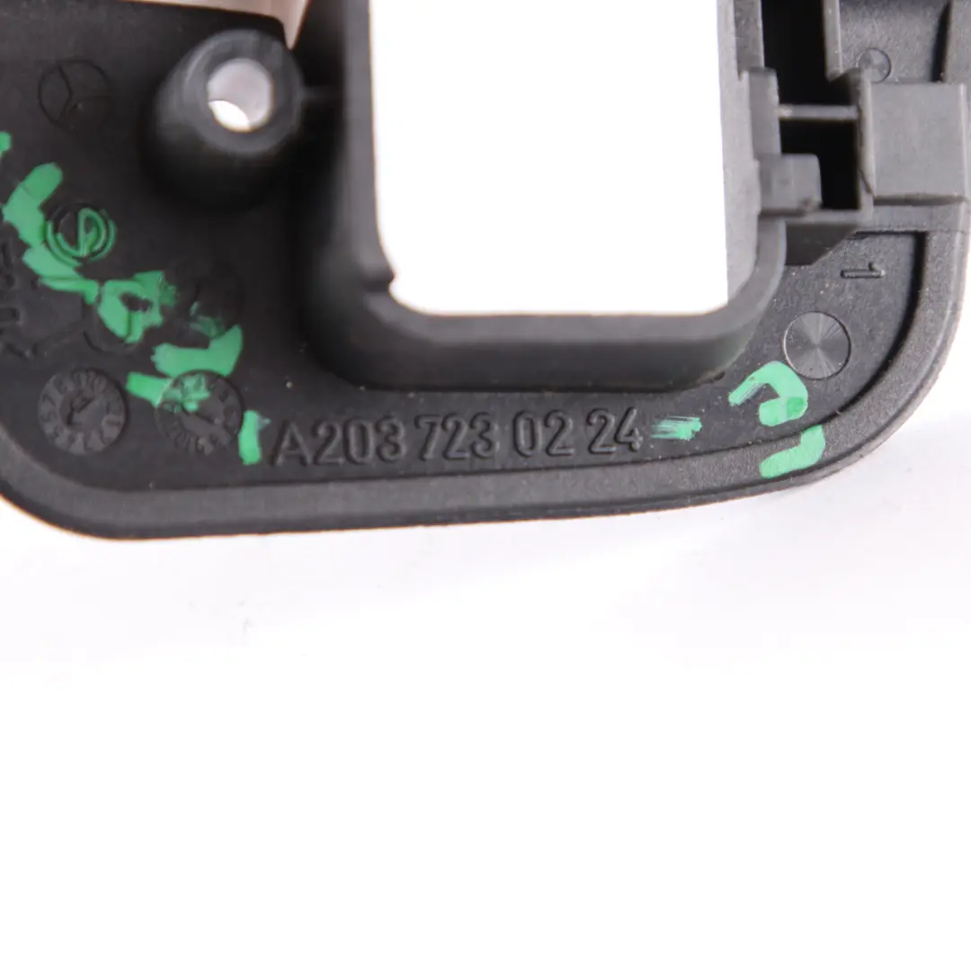 Mercedes CL203 W203 C209 Pannello Porta Posteriore Destro Cornice Serratura - SKU A2037230224-3 - Numero di parte A2037230224
