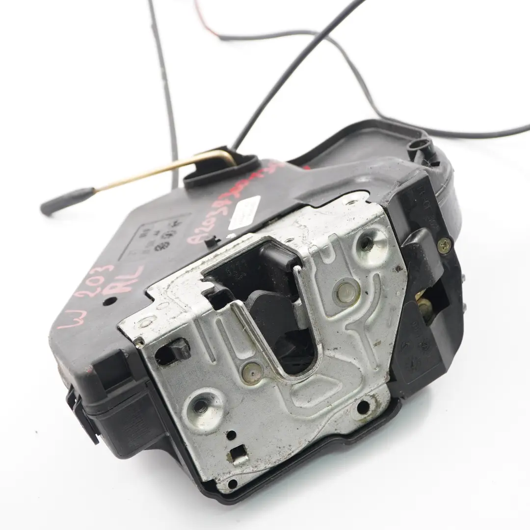 Door Lock Rear Left N/S Latch Mechanism Actuator to Mercedes W203 with Part number A2037300135 Mercedes W203 Door Lock Rear Left N/S Latch Mechanism Actuator - SKU A2037300135-1 - Part number A2037300135