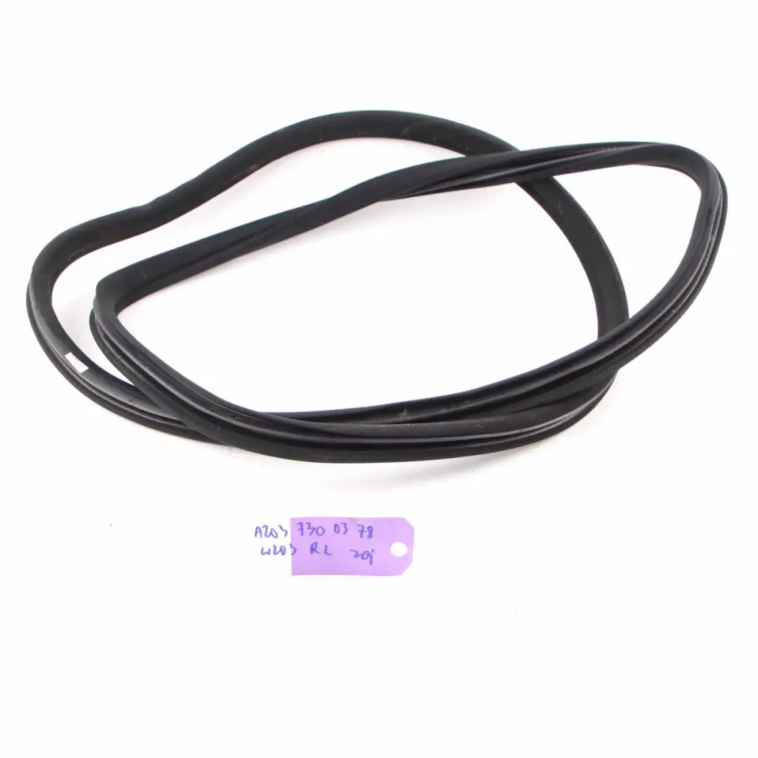 Door Seal Mercedes W203 Touring Rear Left N/S Edge Protection to with Part number A2037300378 Door Seal Mercedes W203 Touring Rear Left N/S Edge Protection - SKU A2037300378 - Part number A2037300378