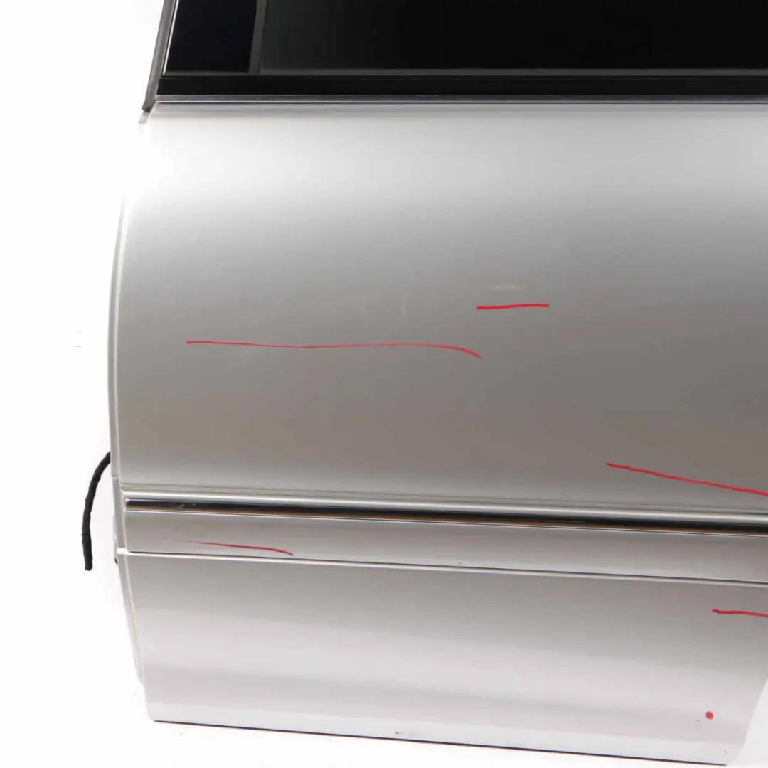 Door Rear Left N/S Brilliant Silver Metallic - 744 to Mercedes W203 with Part number A2037300705 Mercedes W203 Door Rear Left N/S Brilliant Silver Metallic - 744 - SKU A2037300705-BRS - Part number A2037300705