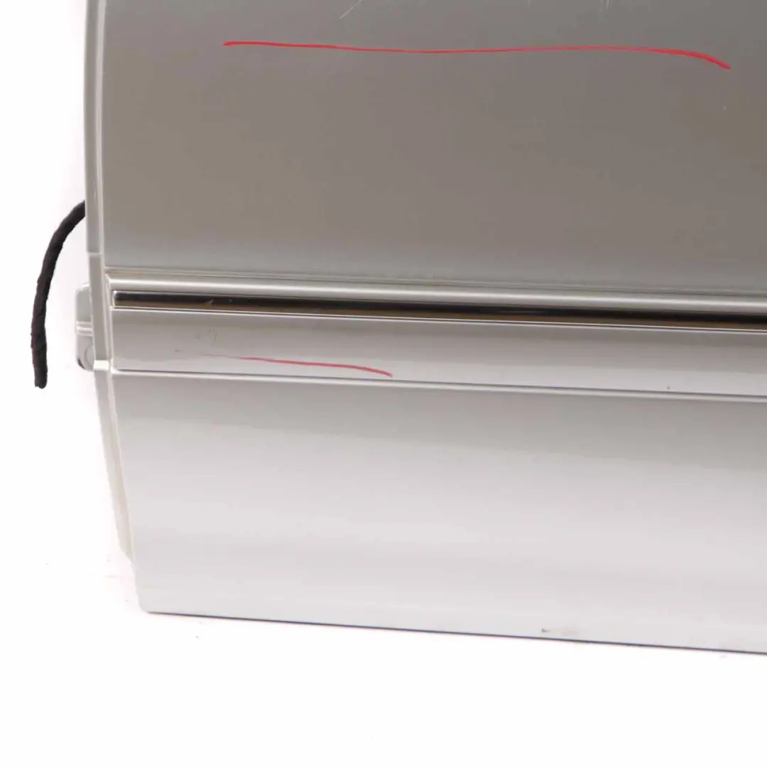 Door Rear Left N/S Brilliant Silver Metallic - 744 to Mercedes W203 with Part number A2037300705 Mercedes W203 Door Rear Left N/S Brilliant Silver Metallic - 744 - SKU A2037300705-BRS - Part number A2037300705