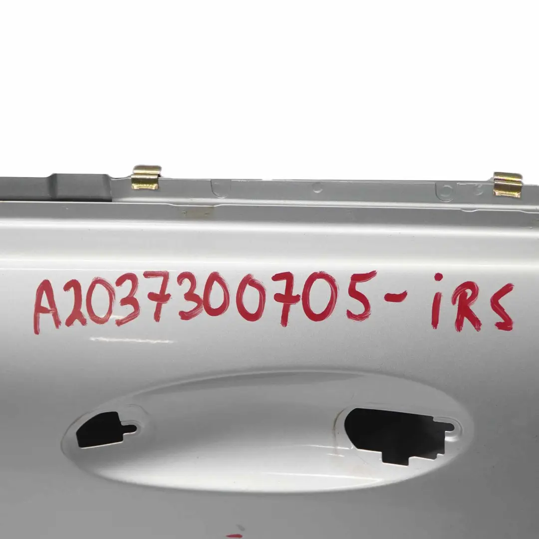 Mercedes W203 Door Rear Left N/S Saloon Iridium Silver Metallic - 775 - SKU A2037300705-IRS1 - Part number A2037300705