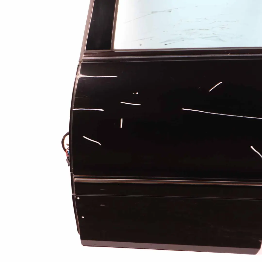 Door Rear Left N/S Obsidian Black Metallic - 197 to Mercedes W203 with Part number A2037300705 Mercedes W203 Door Rear Left N/S Obsidian Black Metallic - 197 - SKU A2037300705-OB - Part number A2037300705