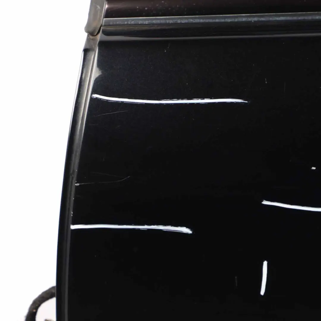 Mercedes W203 Door Rear Left N/S Obsidian Black Metallic - 197 - SKU A2037300705-OB - Part number A2037300705