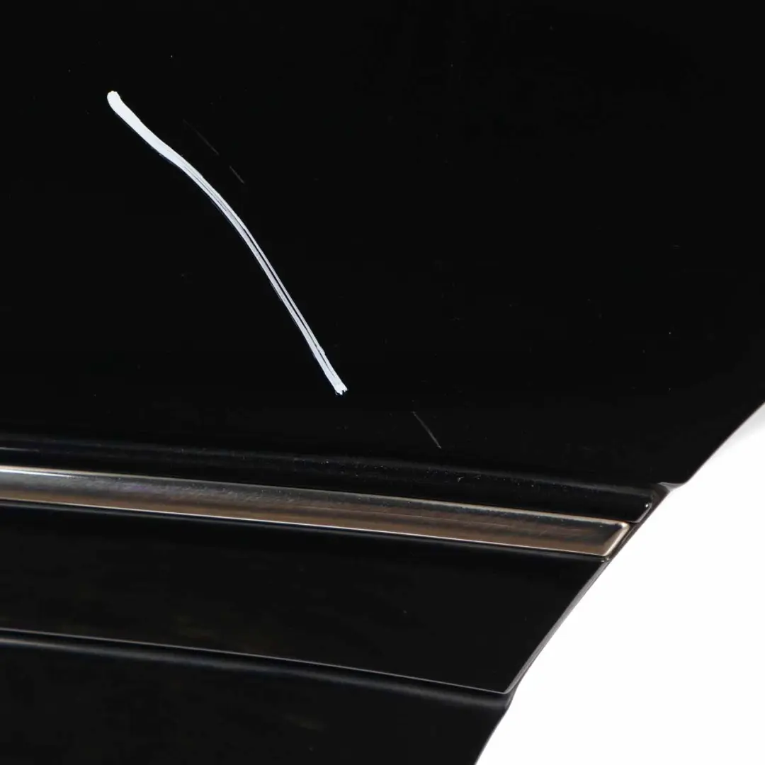 Mercedes W203 Door Rear Left N/S Obsidian Black Metallic - 197 - SKU A2037300705-OB - Part number A2037300705