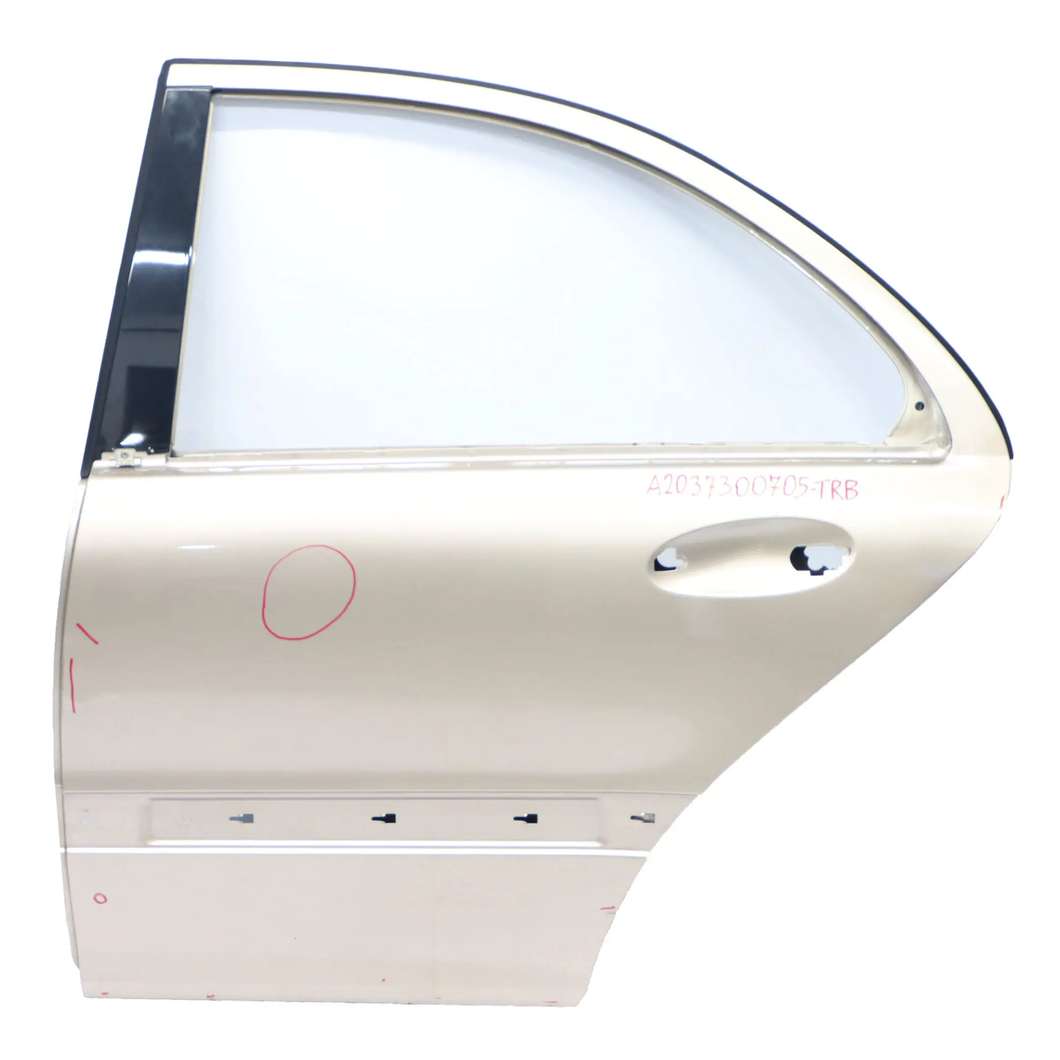 Mercedes W203 Puerta Trasera Izquierda Travertino Beige Metalizado - 693