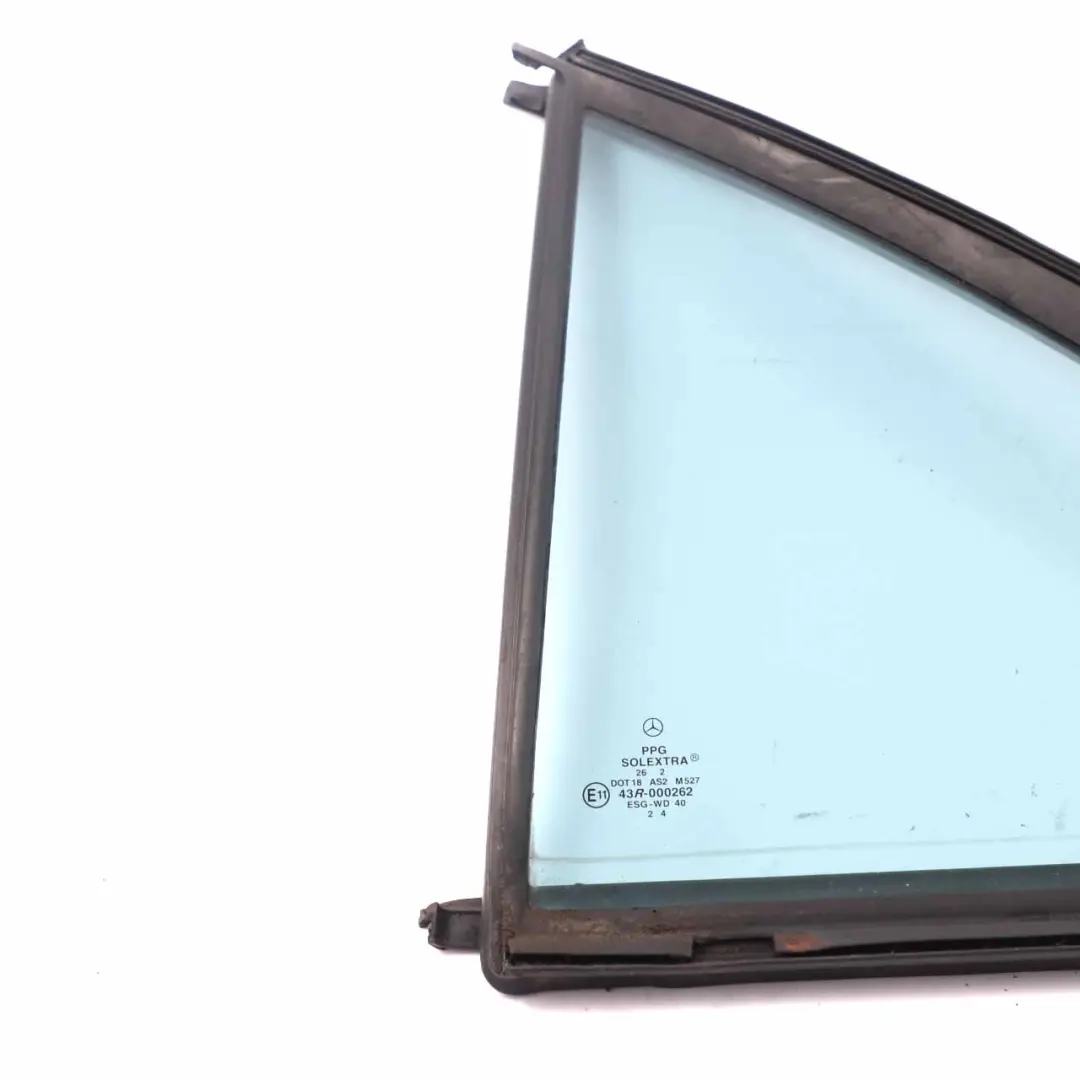 Side Window Fixed Glass Rear Left Door N/S AS2 to Mercedes W203 with Part number A2037300755 Mercedes W203 Side Window Fixed Glass Rear Left Door N/S AS2 - SKU A2037300755 - Part number A2037300755