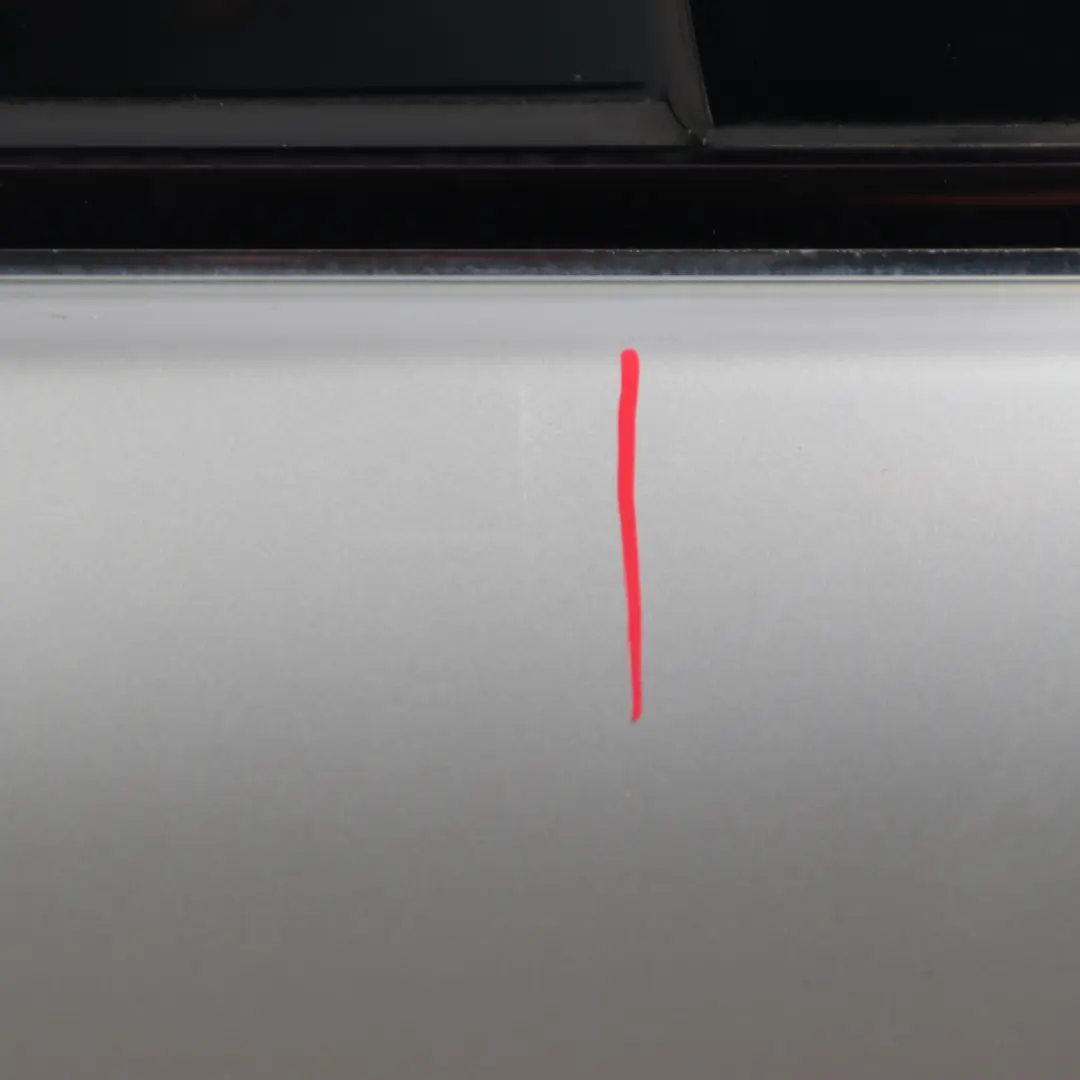 Door Rear Right O/S Brilliant Silver Metallic - 744 to Mercedes W203 with Part number A2037300805 Mercedes W203 Door Rear Right O/S Brilliant Silver Metallic - 744 - SKU A2037300805-BRS - Part number A2037300805