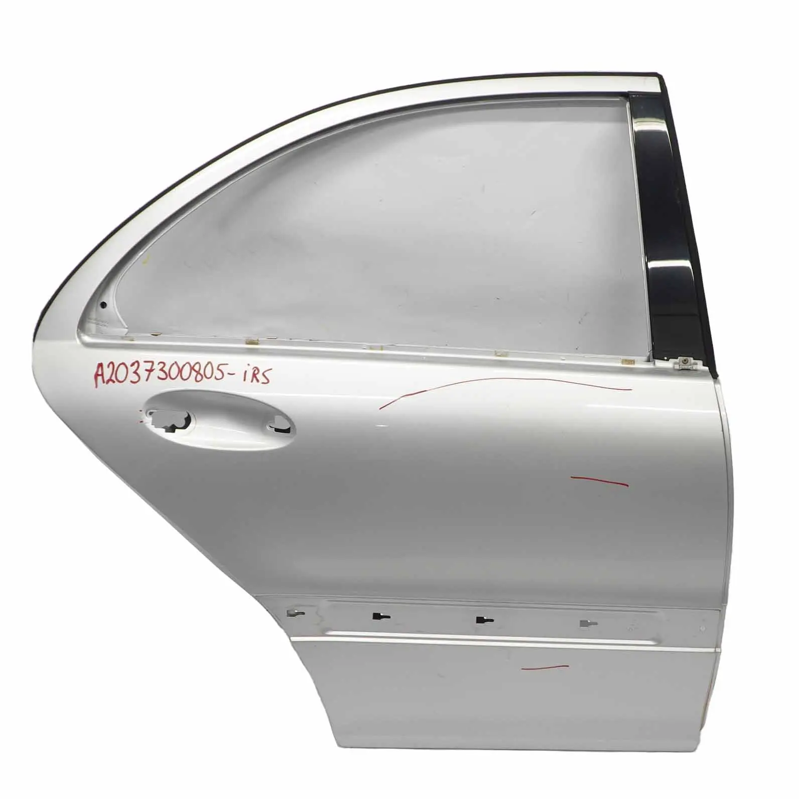 Mercedes W203 Puerta Trasera Derecha Iridium Silver Metallic - 775