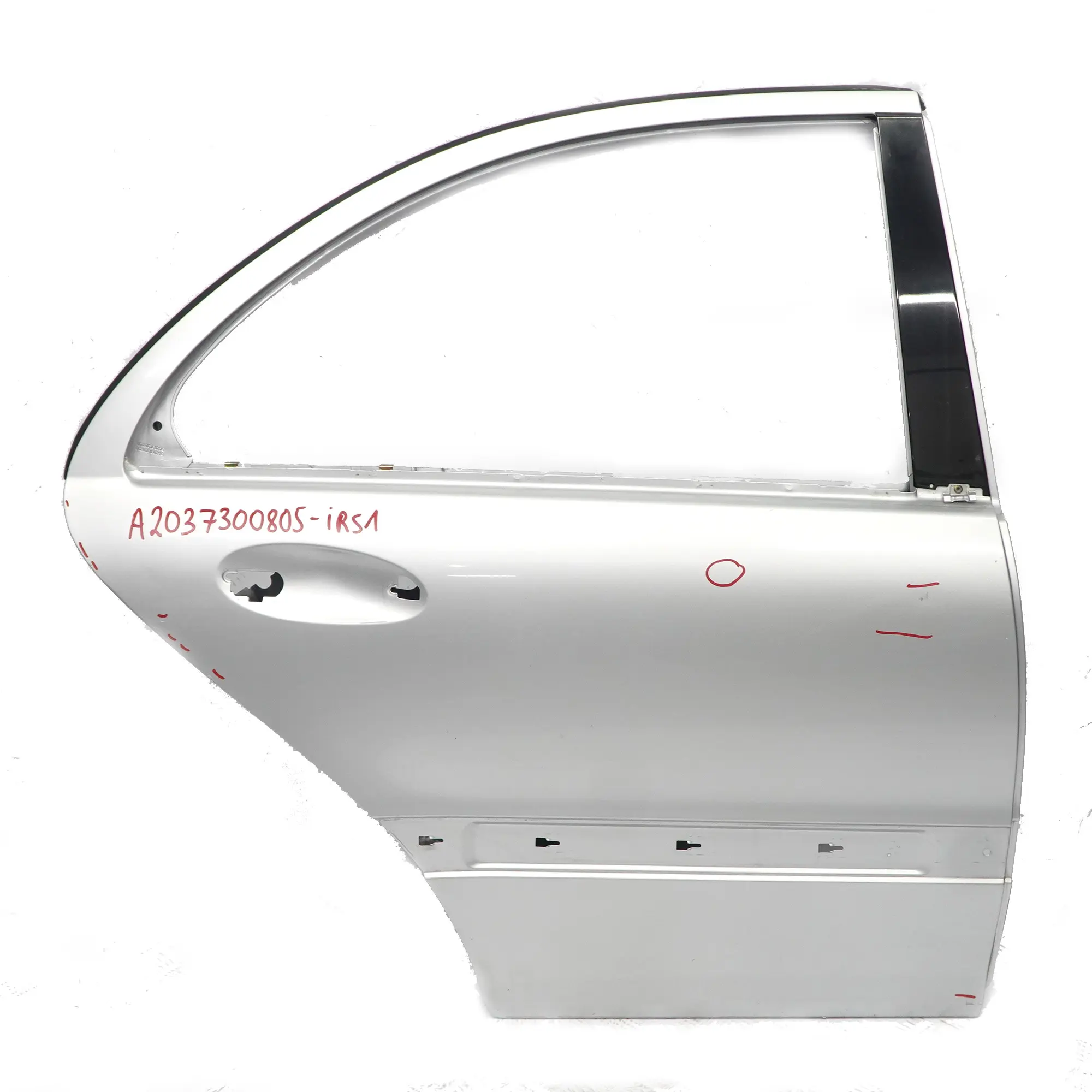 Mercedes W203 Puerta Trasera Derecha Berlina Iridium Silver Metallic - 775