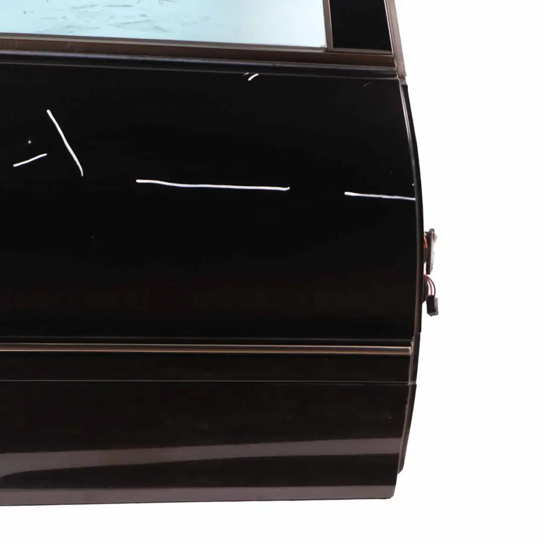 Mercedes W203 Door Rear Right O/S Obsidian Black Metallic - 197 - SKU A2037300805-OB - Part number A2037300805