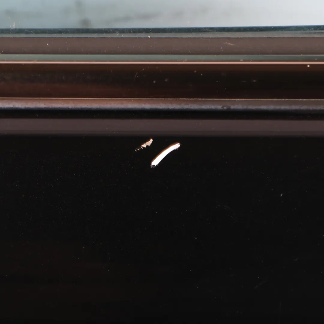 Mercedes W203 Door Rear Right O/S Obsidian Black Metallic - 197 - SKU A2037300805-OB - Part number A2037300805