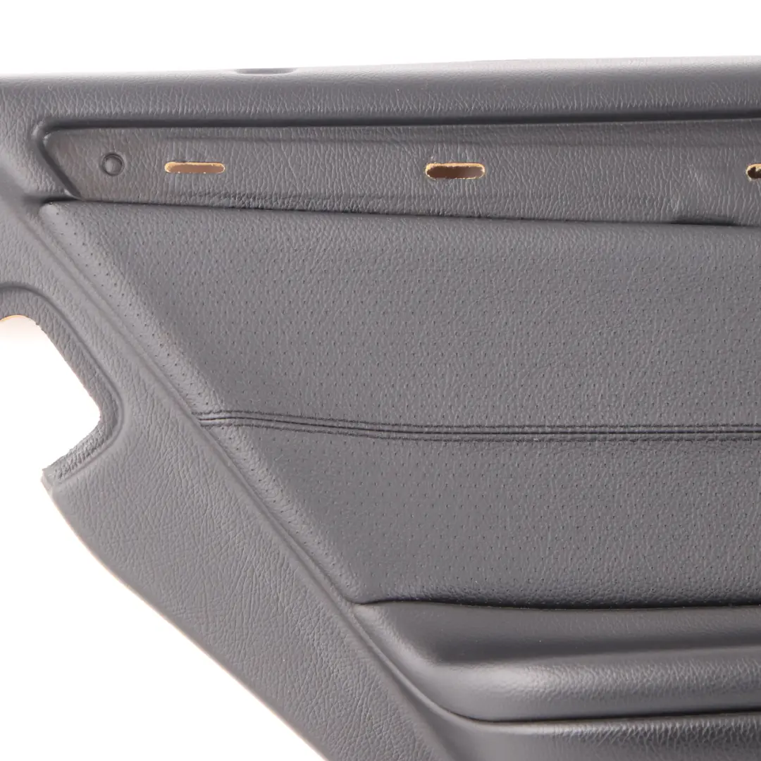 Door Card Rear Left N/S Trim Panel Imitation Leather Black to Mercedes W203 with Part number A2037303362 Mercedes W203 Door Card Rear Left N/S Trim Panel Imitation Leather Black - SKU A2037303362-1 - Part number A2037303362