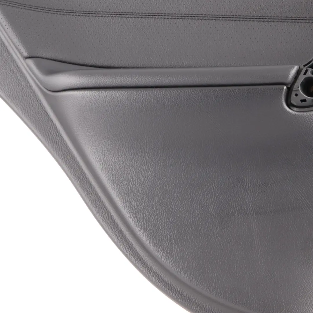 Door Card Rear Left N/S Trim Panel Imitation Leather Black to Mercedes W203 with Part number A2037303362 Mercedes W203 Door Card Rear Left N/S Trim Panel Imitation Leather Black - SKU A2037303362 - Part number A2037303362