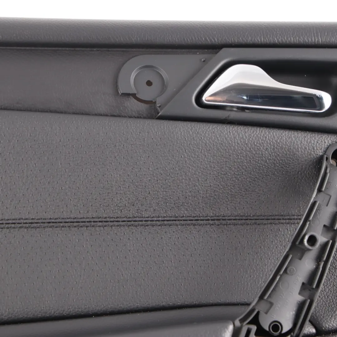 Door Card Rear Left N/S Trim Panel Imitation Leather Black to Mercedes W203 with Part number A2037303362 Mercedes W203 Door Card Rear Left N/S Trim Panel Imitation Leather Black - SKU A2037303362 - Part number A2037303362