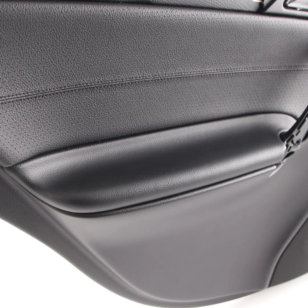 Door Card Rear Left N/S Trim Panel Imitation Leather Black to Mercedes W203 with Part number A2037303362 Mercedes W203 Door Card Rear Left N/S Trim Panel Imitation Leather Black - SKU A2037303362 - Part number A2037303362