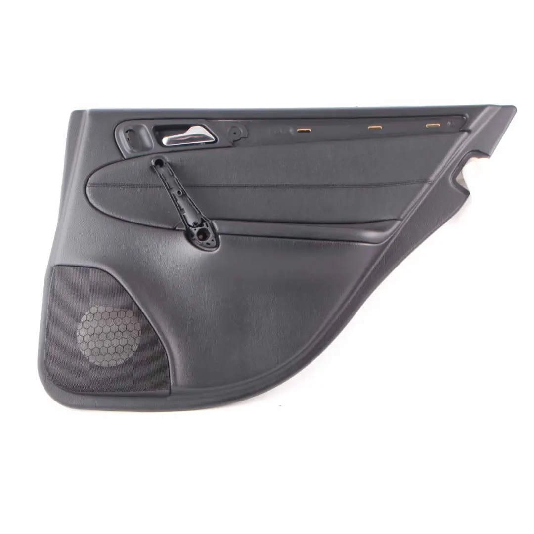 Door Card Rear Right O/S Trim Panel Imitation Leather to Mercedes W203 with Part number A2037303462 Mercedes W203 Door Card Rear Right O/S Trim Panel Imitation Leather - SKU A2037303462 - Part number A2037303462