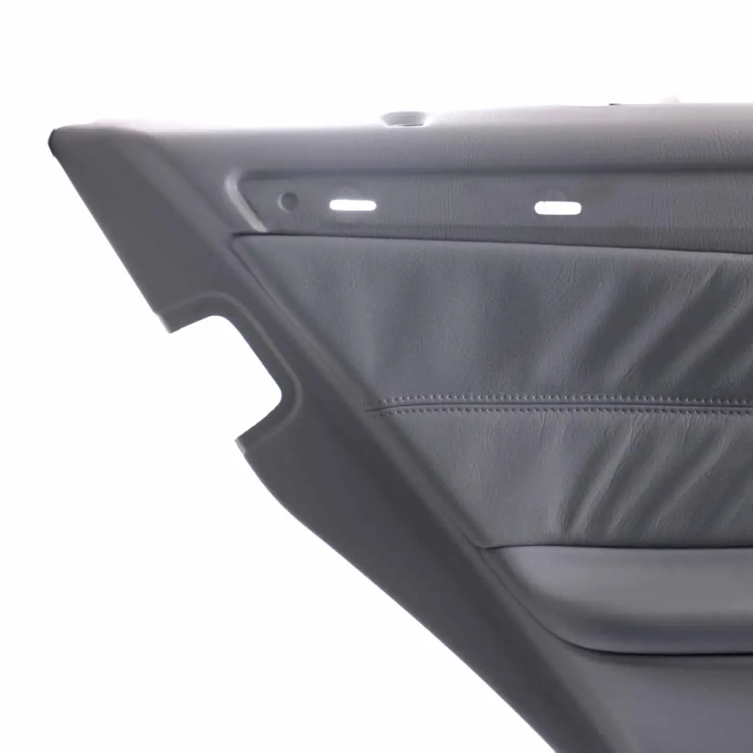 Mercedes W203 Tarjeta de Puerta Trasera Izquierda Embellecedor Cuero Gris - SKU A2037303762 - Número de pieza A2037303762
