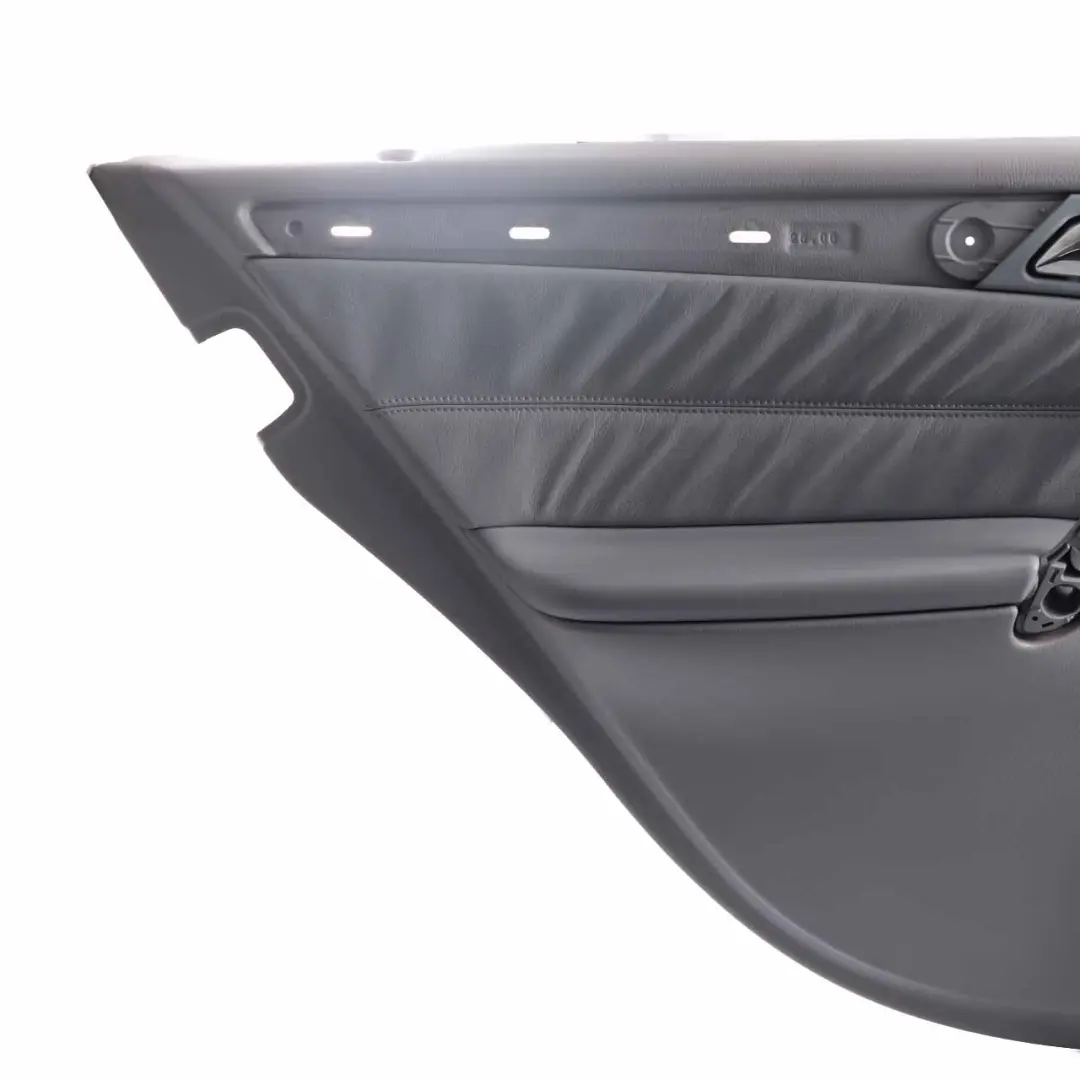 Mercedes W203 Boczek Drzwi Lewy Tył Szara Skóra - SKU A2037303762 - Numer Części A2037303762