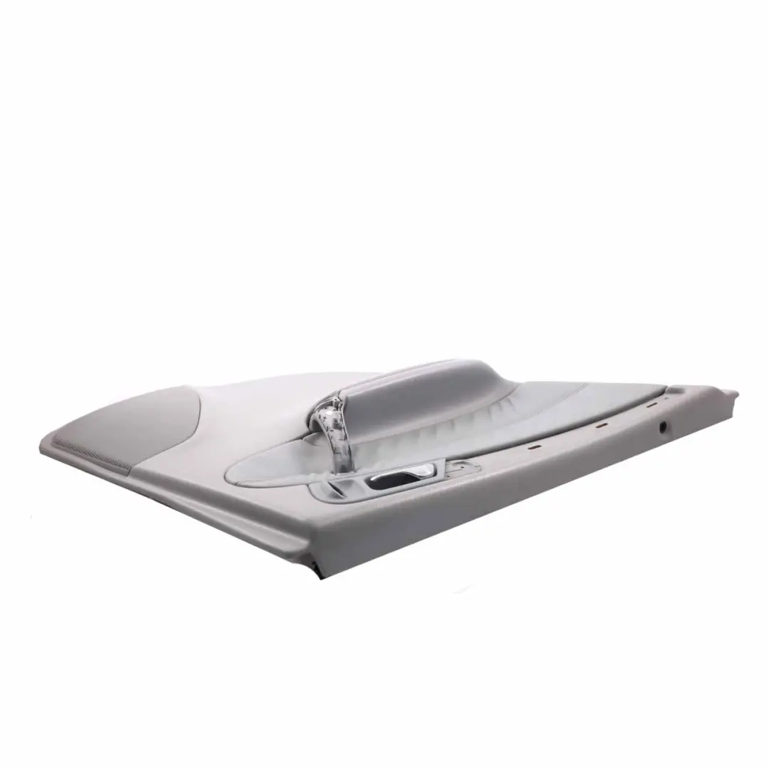 Door Card Left N/S Trim Panel Grey Leather to Mercedes W203 Rear with Part number A2037303762 Mercedes W203 Rear Door Card Left N/S Trim Panel Grey Leather - SKU A2037303762 - Part number A2037303762