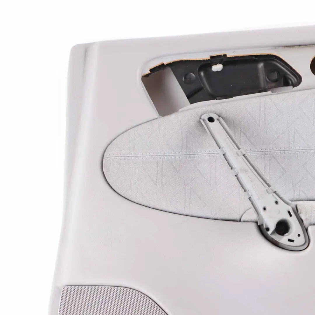 Door Card Rear Right O/S Trim Panel Cover Lining Cloth Grey to Mercedes W203 with Part number A2037304070 Mercedes W203 Door Card Rear Right O/S Trim Panel Cover Lining Cloth Grey - SKU A2037304070-2 - Part number A2037304070